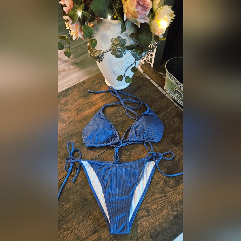 Blue Bikini Set